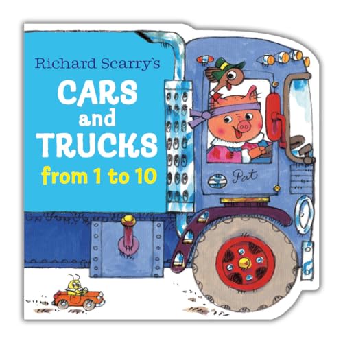 Richard Scarry's Cars and Trucks from 1 to 10 (A Chunky Book)