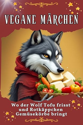 Vegane Märchen - Genial lustiges Humorbuch - das perfekte Geschenk für Weihnachten und Geburtstag: Wo der Wolf Tofu frisst und Rotkäppchen Gemüsekörbe bringt von FlipFlop