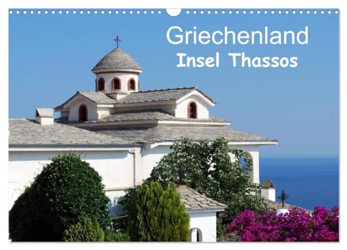 Griechenland - Insel Thassos (Wandkalender 2025 DIN A3 quer), CALVENDO Monatskalender: Dreams of Greece von Calvendo