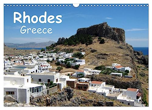 Rhodes - Greece (Wall Calendar 2025 DIN A3 landscape), CALVENDO 12 Month Wall Calendar: Dreams of Greece von Calvendo