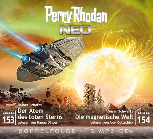Perry Rhodan NEO MP3 Doppel-CD Folgen 153 + 154: Der Atem des toten Sterns / Die magnetische Welt von Einhell