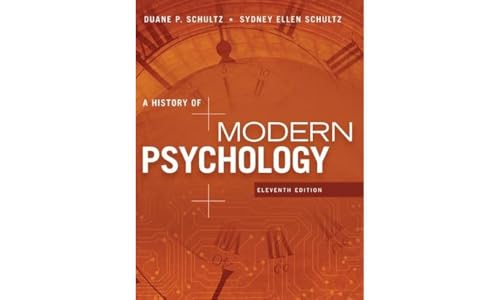 A History of Modern Psychology (Mindtap Course List) von Cengage Learning