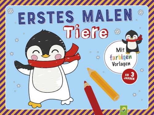 Erstes Malen Tiere von Schwager & Steinlein Verlag