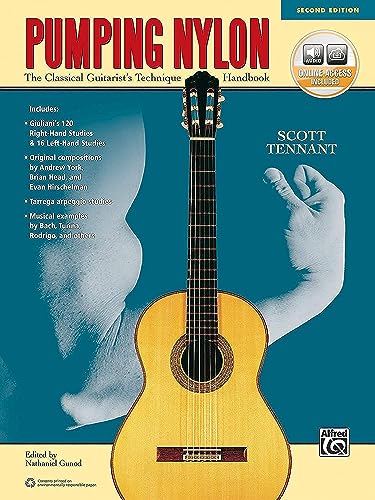 Pumping Nylon (2nd Edition): The Classical Guitarist's Technique Handbook, Book & Online Audio: A Classical Guitarist's Technique Handbook (incl. Online Audio) von Alfred Music