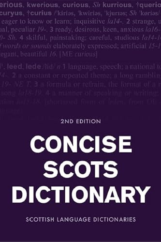 Concise Scots Dictionary: Second Edition (Scots Language Dictionaries) von Edinburgh University Press