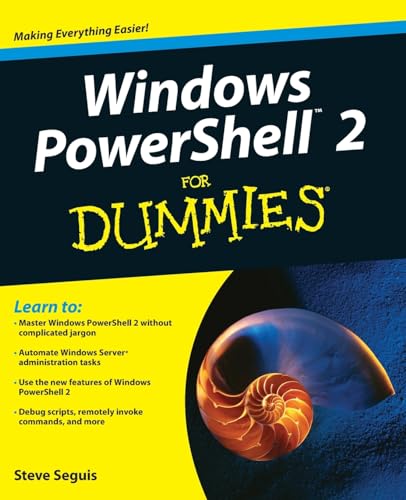 Windows PowerShell 2 for Dummies