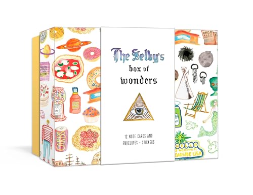 The Selby's Box of Wonders: 12 Note Cards and Envelopes + Stickers