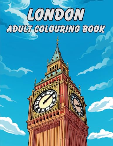 London: Colouring Book for Adults von Independently published