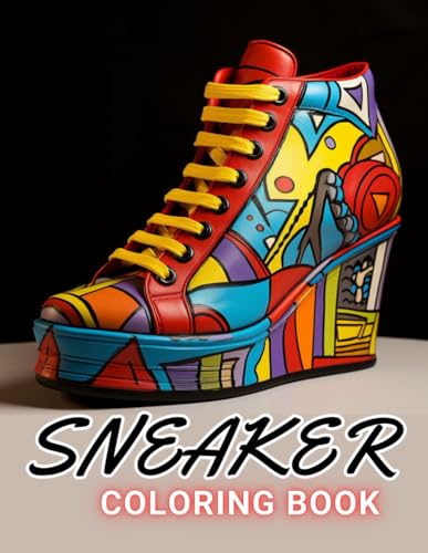 Sneaker Coloring Book: 100+ Unique and Beautiful Designs for All Fans von Independently published