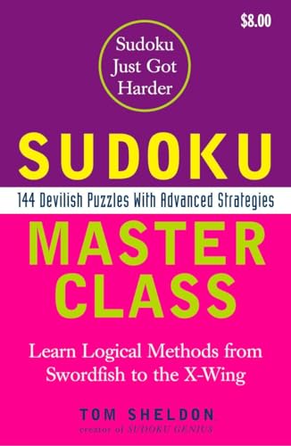 Sudoku Master Class: 144 Devilish Puzzles with Advanced Strategies von Plume