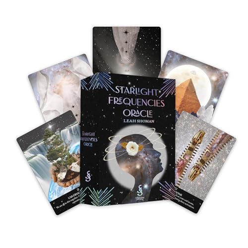 Starlight Frequencies Oracle: The Knowledge You Seek Is Seeking You (44 Full-color Cards and 60-page Guidebook)