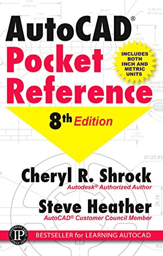 AutoCAD Pocket Reference: For Autocad Versions 2018 and 2019 von Industrial Press