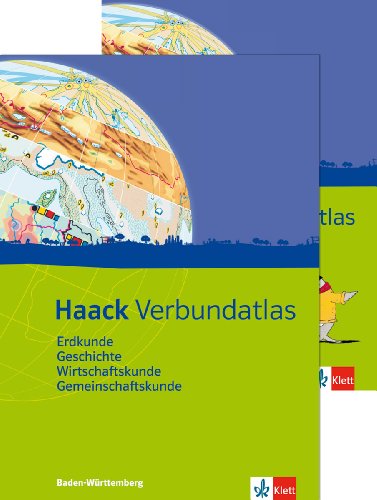 Haack Verbundatlas Erdkunde, Geschichte, Wirtschaftskunde, Gemeinschaftskunde. Ausgabe Baden-Württemberg: Atlas mit Arbeitsheft Klasse 5-10