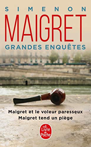 Les Grandes Enquetes de Maigret: Maigret et le voleur paresseux - Maigret tend un piège (Ldp Simenon) von Le Livre de Poche