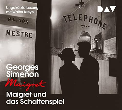 Maigret und das Schattenspiel: 12. Fall. Ungekürzte Lesung mit Walter Kreye (4 CDs) (Georges Simenon) von Audio Verlag Der GmbH