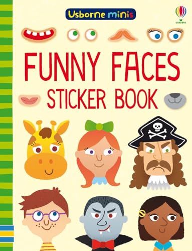 Funny Faces Sticker Book (Usborne Minis)