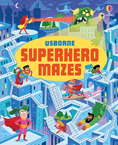 Superhero Mazes (Maze Books) von Usborne GB