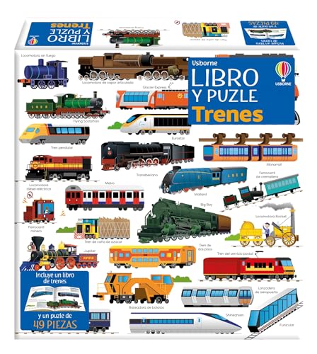 Trenes (Libro y puzle)