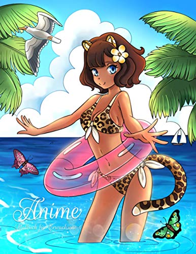 Anime-Malbuch für Erwachsene von Independently published