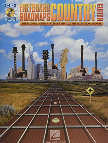 Fretboard Roadmaps Country Bk/Cd: Noten, CD für Gitarre: The Essential Guitar Patterns That All the Pros Know And Use