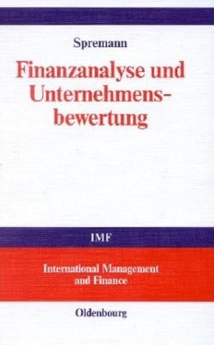 Finanzanalyse und Unternehmensbewertung