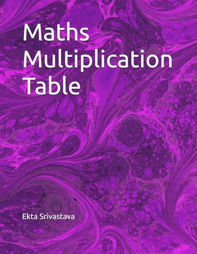 Math Multiplication Table von Independently published