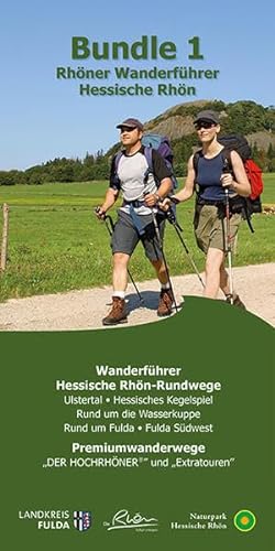 Bundle 1 Rhöner Wanderführer Hessische Rhön