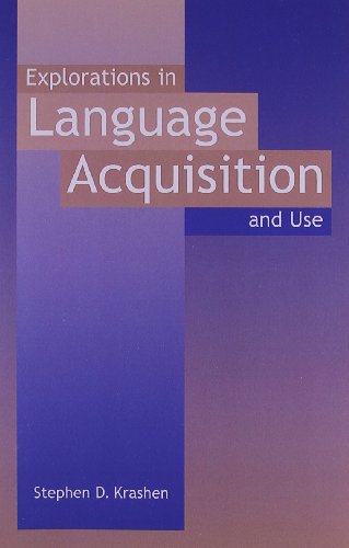 Explorations in Language Acquisition and Use: The Taipei Lectures