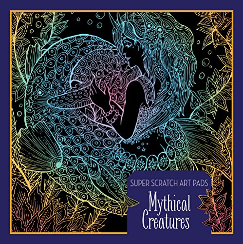 STERLING CHILDREN'S: Super Scratch Art Pads: Mythical Creatu von Sterling Children's Books