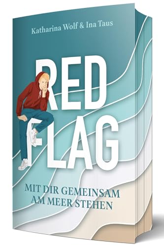 Red Flag - Mit dir gemeinsam am Meer stehen: Queere Strangers-to-Lovers-Romance I mit Farbschnitt von Edition Grace O`Malley