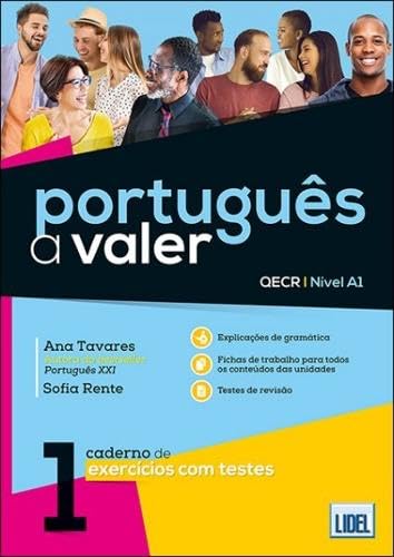 Portugues a Valer 1: Caderno de exercicios com testes (A1)