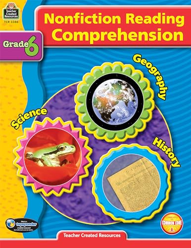 Nonfiction Reading Comprehension Grade 6: Grade 6 von Teacher Created Resources