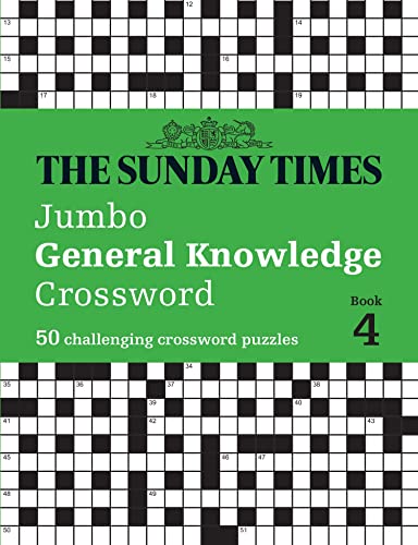 The Sunday Times Jumbo General Knowledge Crossword Book 4: 50 general knowledge crosswords (The Sunday Times Puzzle Books) von Times Books