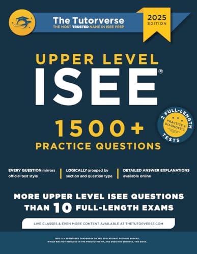 Upper Level ISEE: 1500+ Practice Questions von CREATESPACE
