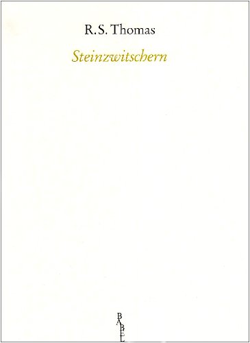 Steinzwitschern: Gedichte aus sechs Jahrzehnten. Engl./Dt.