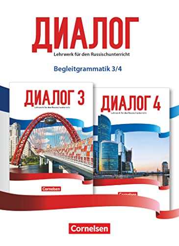 Dialog - Lehrwerk für den Russischunterricht - Russisch als 2. Fremdsprache - Ausgabe 2016 - Band 3-4: Begleitgrammatik - Grammatikheft von Cornelsen Verlag GmbH