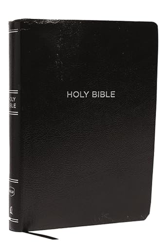 NKJV Holy Bible, Super Giant Print Reference Bible, Black Leather-look, 43,000 Cross references, Red Letter, Comfort Print: New King James Version von Thomas Nelson