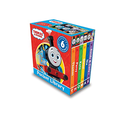 Thomas & Friends: Pocket Library: Six Pocket-Sized Illustrated Story Board Books in a Handy Slipcase - Perfect to Entertain Young Train Fans When Out And About von Farshore