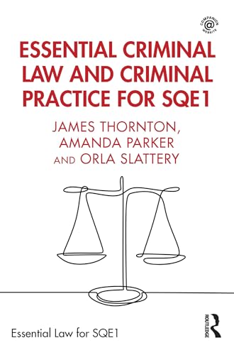 Essential Criminal Law and Criminal Practice for SQE1 (Essential Law for Sqe1) von Penguin