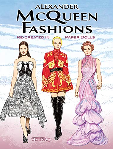 Alexander Mcqueen Fashions: Re-Created in Paper Dolls, Green Edition (Dover Paper Dolls) von Dover Publications Inc.