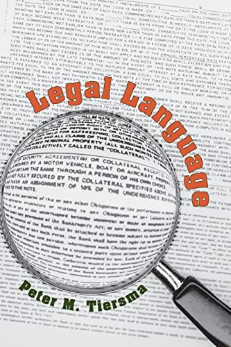 Legal Language (Emersion: Emergent Village resources for communities of faith)