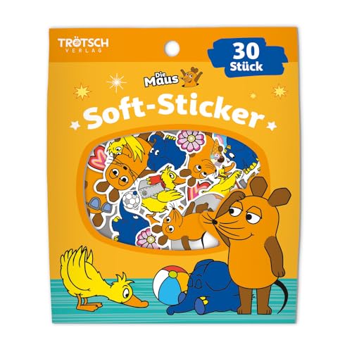 Trötsch Die Maus Soft-Sticker: Aufkleber zum Verzieren und Verschenken von Trötsch Verlag GmbH & Co. KG