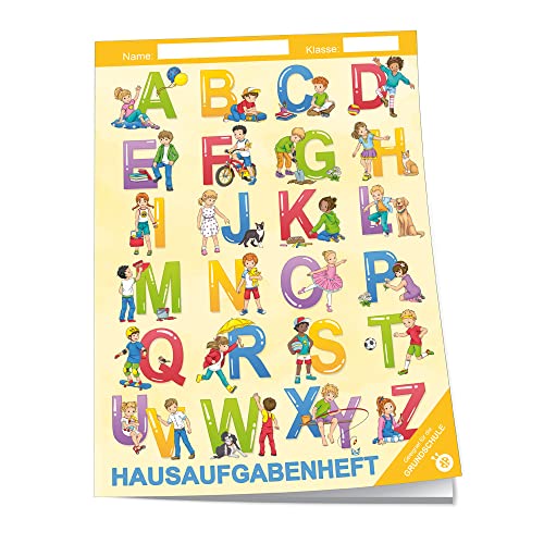 Trötsch Hausaufgabenheft Grundschule ABC: Schulplaner Hausaufgabenheft Timer Terminkalender von Trötsch Verlag GmbH & Co. KG