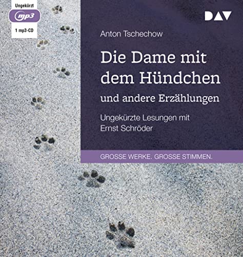 Die Dame mit dem Hündchen und andere Erzählungen: Ungekürzte Lesungen mit Ernst Schröder (1 mp3-CD) von Der Audio Verlag