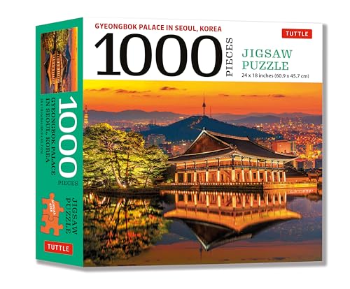 Gyeongbok Palace in Seoul Korea Jigsaw Puzzle: Finished Size 24 in X 18 in - 1,000 Pieces von Tuttle Publishing