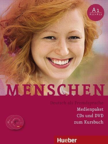 Menschen A1: 3 Audio-CDs und 1 DVD zum Kursbuch.Deutsch als Fremdsprache / Medienpaket