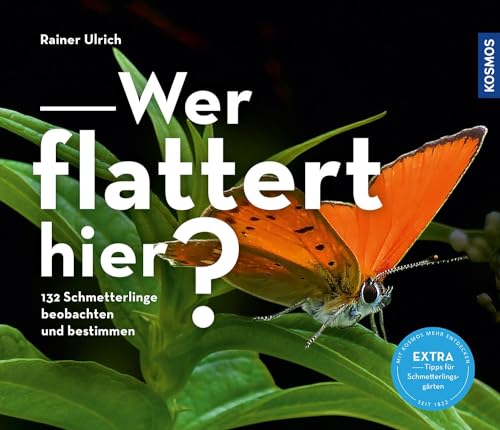 Wer flattert hier: 132 Schmetterlinge beobachtn und bestimmen - EXTRA-Tipps für Schmetterlings-Gärten