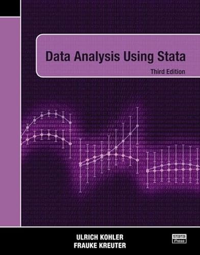 Data Analysis Using Stata, Third Edition von Taylor & Francis