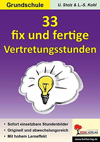 33 fix und fertige Vertretungsstunden GS