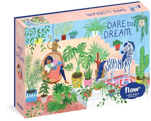 Dare to Dream: 1,000-piece Puzzle: (Flow) for Adults Families Picture Quote Mindfulness Game Gift Jigsaw 26 3/8" x 18 7/8" von Workman Publishing